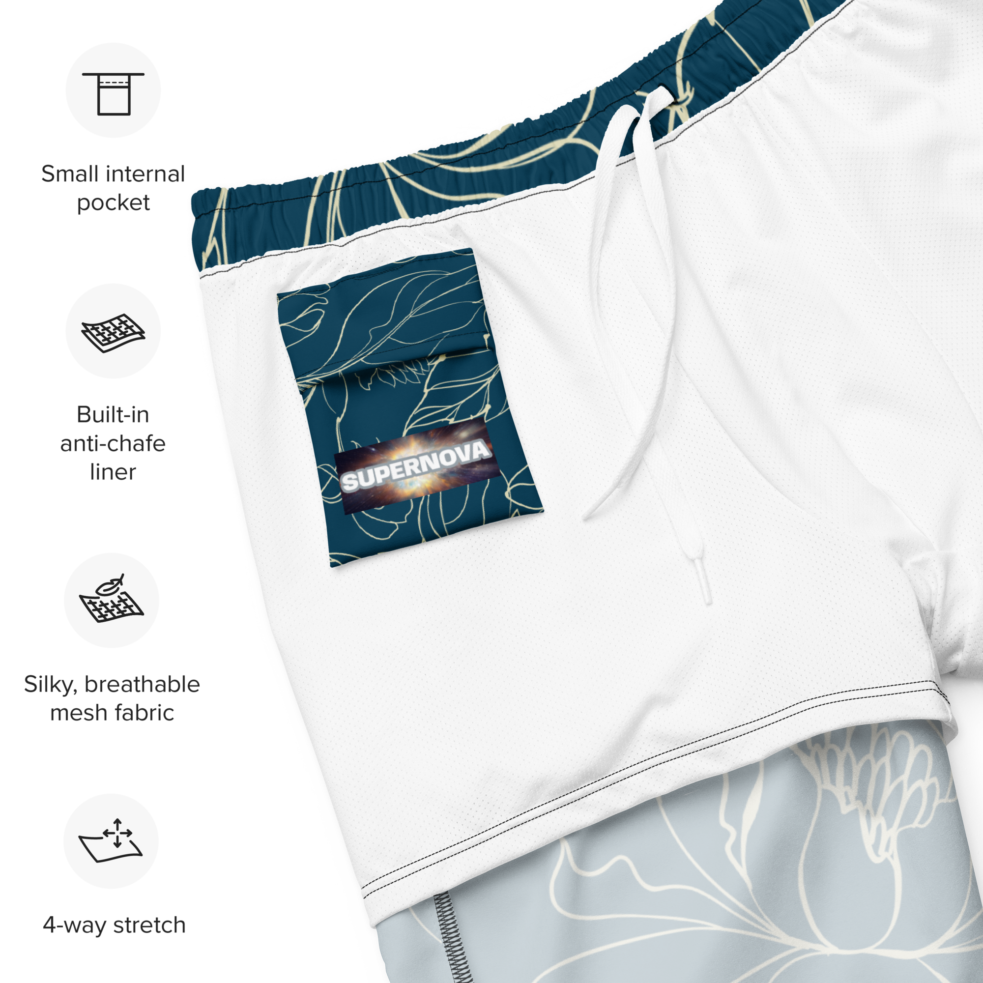 sn sunRecycled Swim Trunks