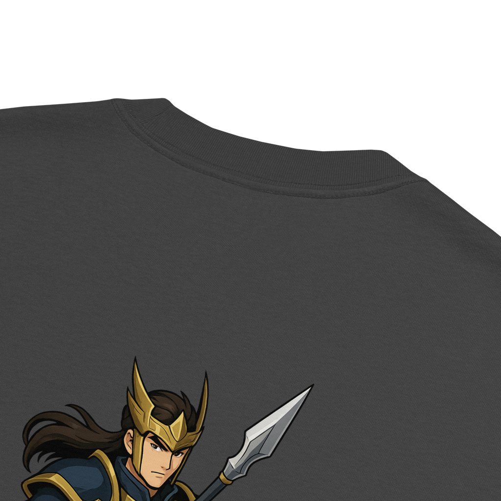 Oversized faded t-shirt zilong