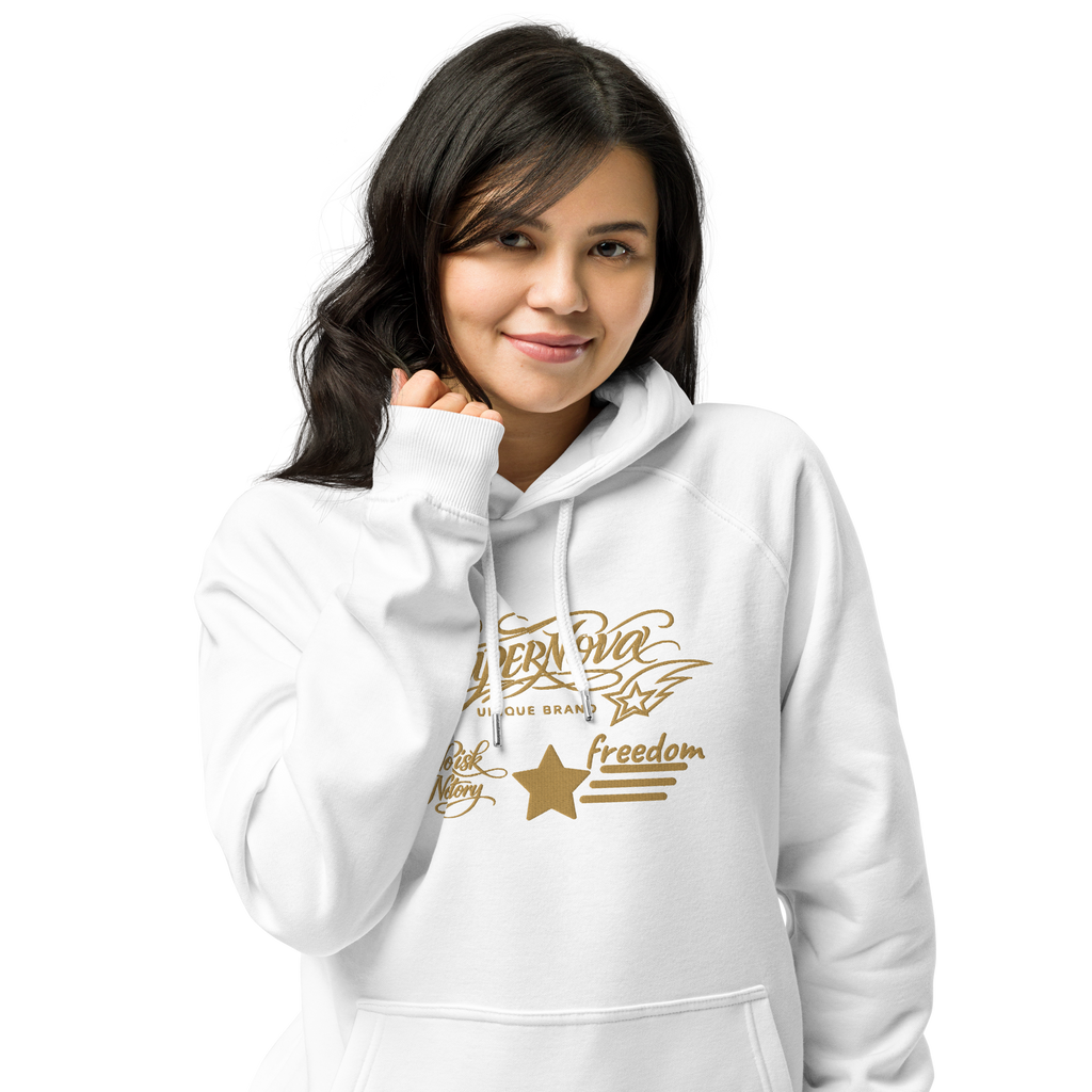 Unisex eco raglan hoodie