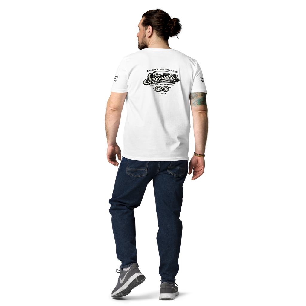 Unisex organic cotton t-shirt imagination