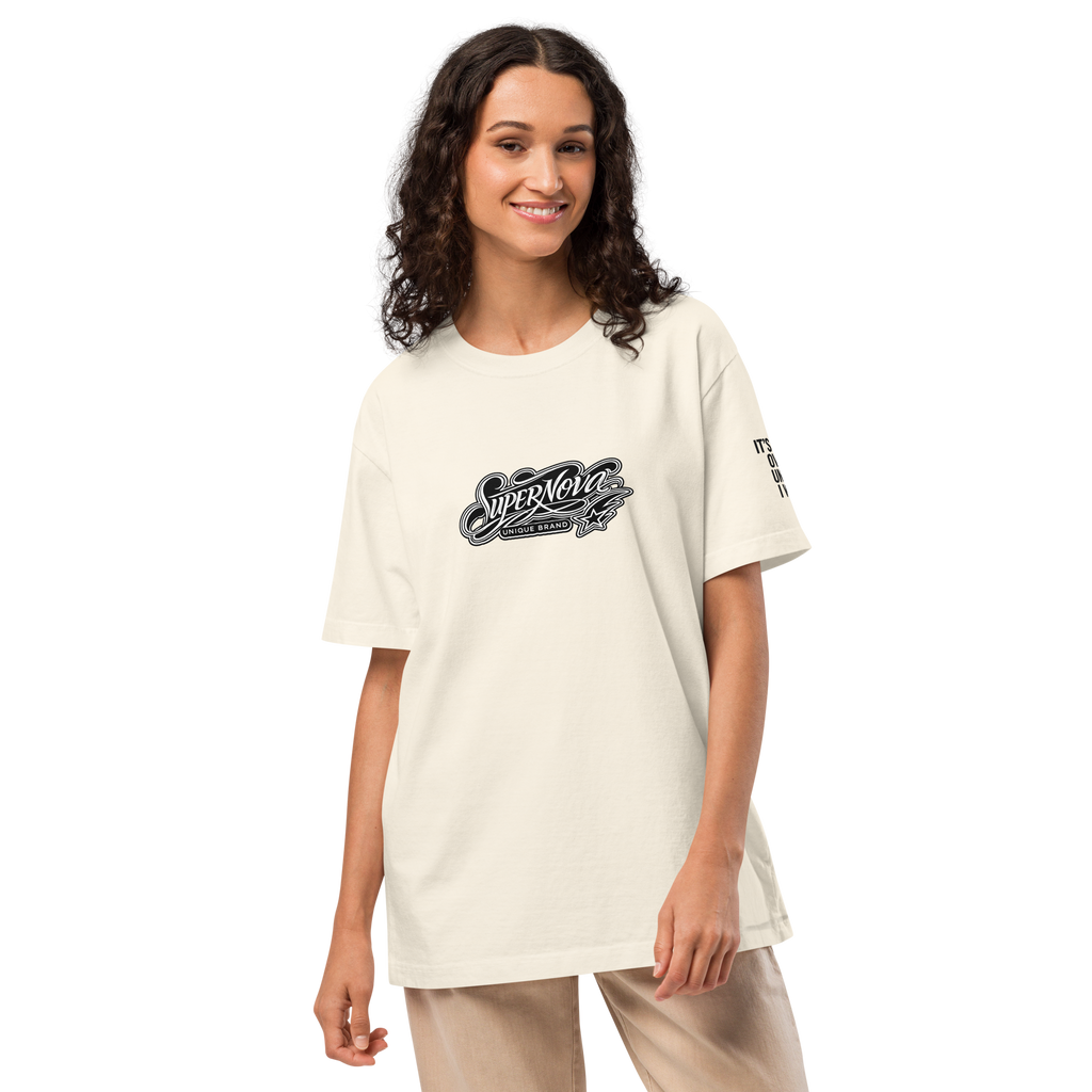 Unisex oversized t-shirt supernova space team